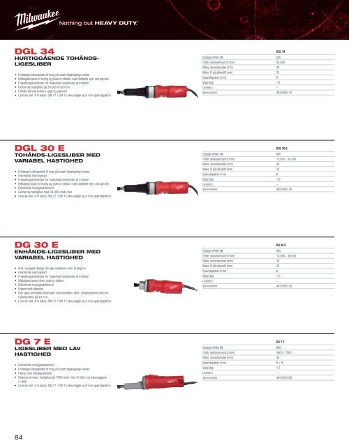 Hovedkatalog 2013/14 - Milwaukee Tools