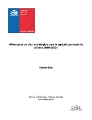 Propuesta de Plan EstratÃ©gico para la Agricultura OrgÃ¡nica Chilena ...