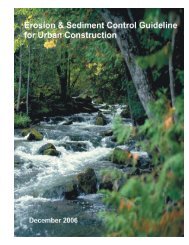 Erosion and Sediment Control Guideline for Urban Construction