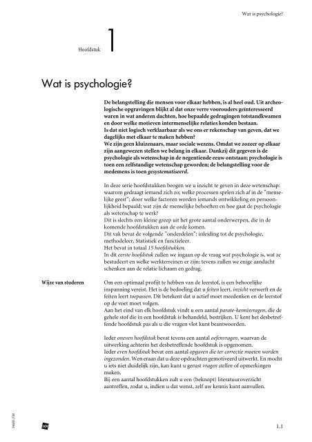 Psychologie