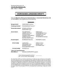 VER+ANDLUNGSSC+RI)T - Marktgemeinde Pfarrkirchen im Mühlkreis