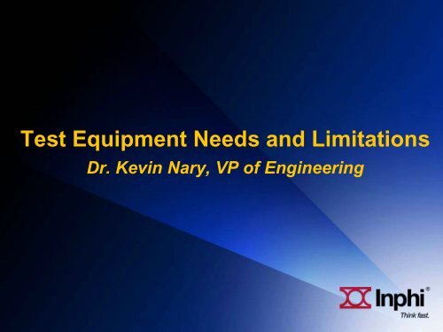 Test Equipment Needs and Limitations.pdf - Inphi Corporation