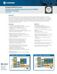 Download Product Brief - Cavium