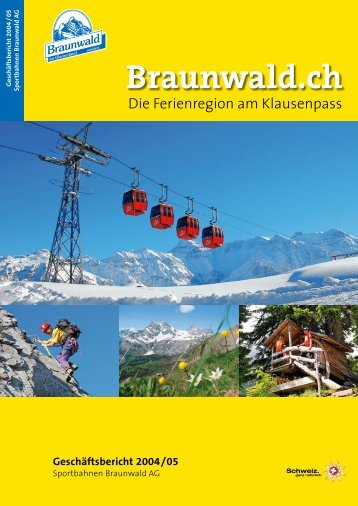 Braunwald: Texte fÃ¼r - Text ARTelier & MedienbÃ¼ro