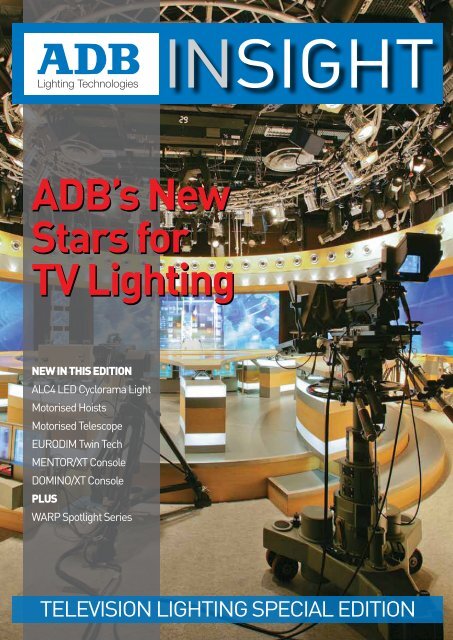 ADB's New Stars for TV Lighting ADB's New Stars for TV Lighting