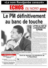 Le PM définitivement au banc de toucheLire