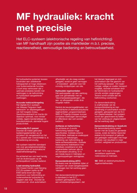 Brochure 6400 - Mechanisatiebedrijf Frans van der Veen