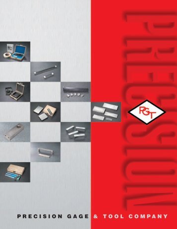 Fineness of Grind Gage catalog - Precision Gage & Tool