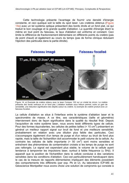 GÃ©ochronologie U-Pb par ablation laser et ICP-MS (LA-ICP-MS ...