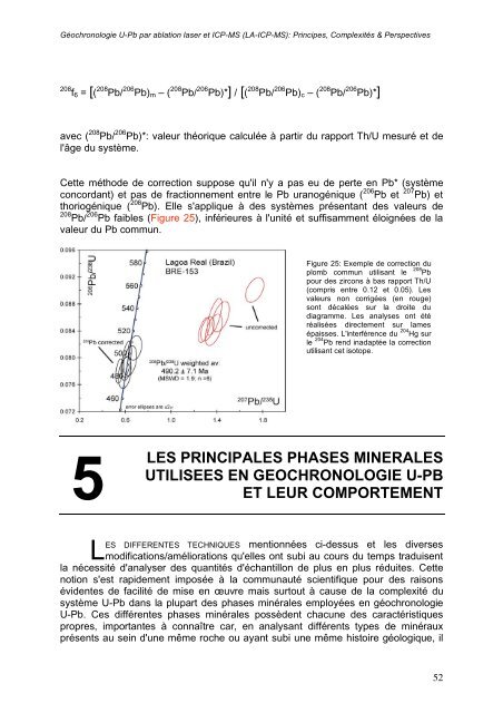 GÃ©ochronologie U-Pb par ablation laser et ICP-MS (LA-ICP-MS ...