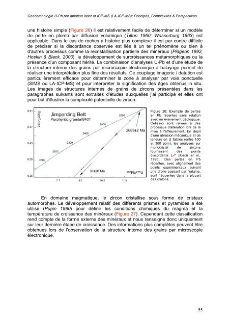 GÃ©ochronologie U-Pb par ablation laser et ICP-MS (LA-ICP-MS ...