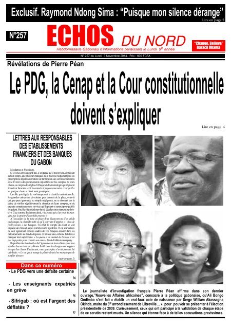 Le PDG, la Cenap et la Cour constitutionnelle doivent s’expliquer