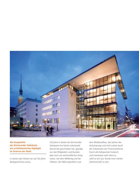 Geschäftsbericht 2008 (PDF 1.2 MB) - Dortmunder Volksbank eG