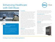 Enhancing Healthcare with Dell Wyse - Wyse Technology