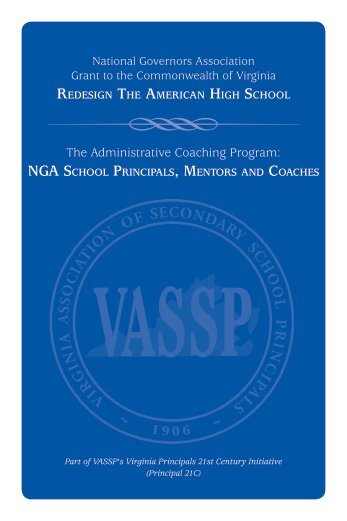 The Administrative Coaching Program: - Virginia Association of ...