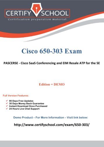 650-303 Exam