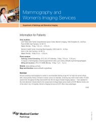 Mammography and Women's Imaging Services - UCSF Department ...