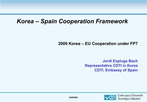 Jordi Espluga Bach - EuroSouthKorea-ICT.org