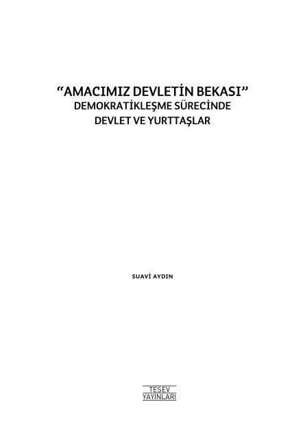 Amacimiz Devletin Bekasi 11_2005