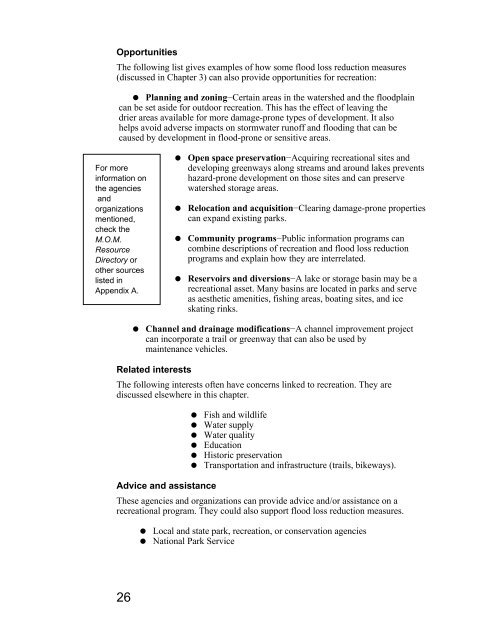 Using Multi-Objective Management to Reduce Flood Losses in Your