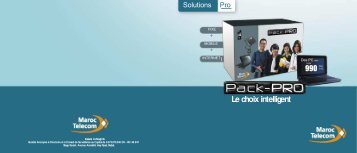Le choix intelligent - Maroc Telecom