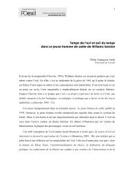 texte en format PDF - Poexil - UniversitÃ© de MontrÃ©al