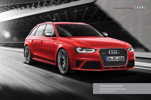 RS4 - Audi on Demand
