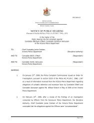 NOTICE OF PUBLIC HEARING