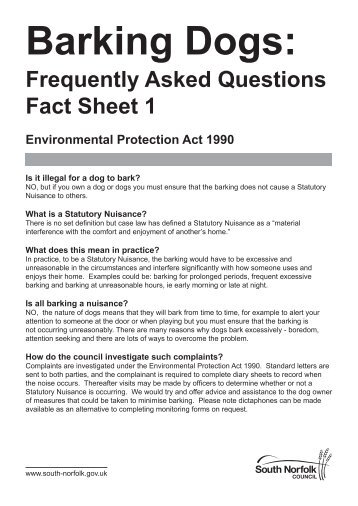 Barking Dog Act Nsw Barking Dog Act Nsw
