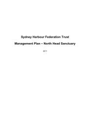 Management Plan - North Head Sanctuary, Part 1 - Sydney Harbour ...