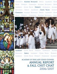 Annual Report 2006-2007.pdf - Academy of Our Lady of Good ...