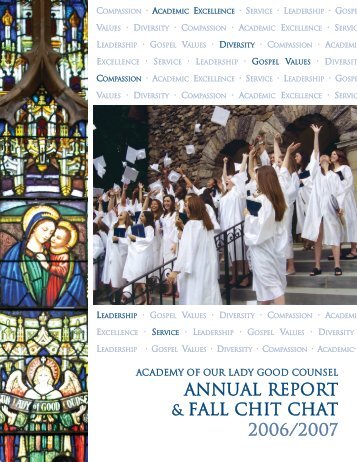 Annual Report 2006-2007.pdf - Academy of Our Lady of Good ...