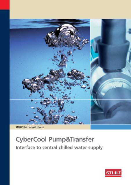 CyberCool Pump&Transfer Brochure (788.15 KB) - Stulz GmbH