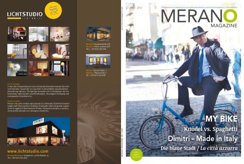 Meran-o Magazine Sommer 2013 - Meraner Land