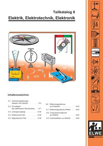 Teilkatalog 6 Elektrik, Elektrotechnik, Elektronik