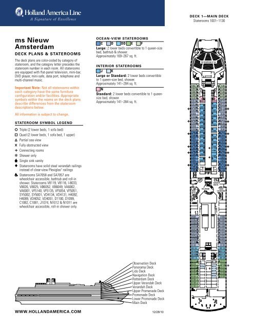 ms Nieuw Amsterdam - Ask Mr. Cruise