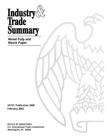 Wood Pulp and Waste Paper - USITC