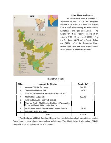 Nilgiri Biosphere Reserve