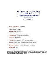 Sentencia de la Sala de lo Contencioso-administrativo del Tribunal ...