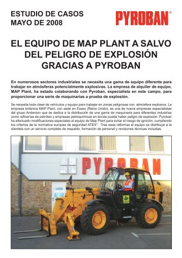 el equipo de map plant a salvo del peligro de explosión gracias a ...