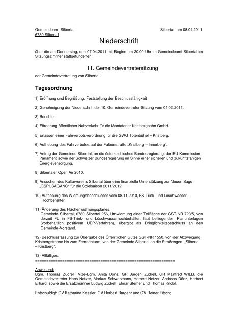 (33 KB) - .PDF - Silbertal