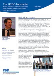 The URDG Newsletter - ICC Deutschland