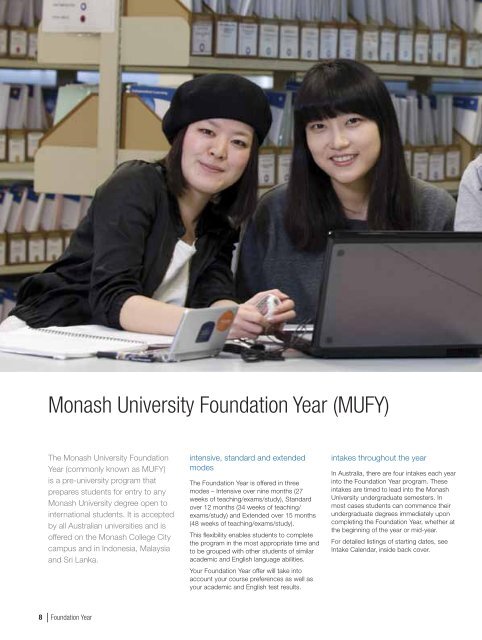 Monash College International Student Guide - Study in the UK