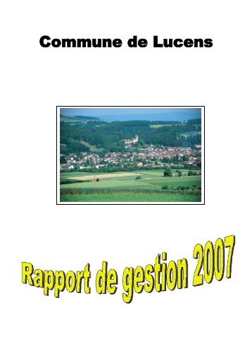 4-2008 Rapport - Lucens