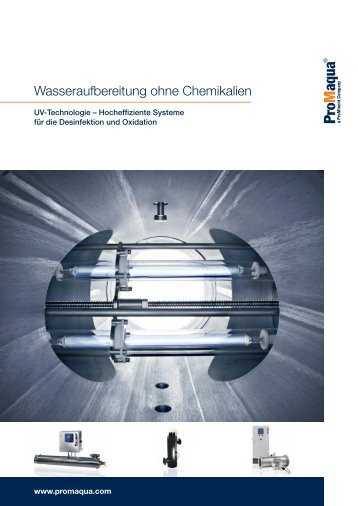 BroschÃ¼re - UV-Desinfektion - ProMinent