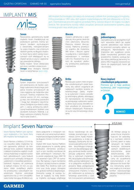 najnowsza gazetka - Garmed
