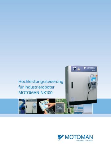 Hochleistungssteuerung für Industrieroboter MOTOMAN-NX100