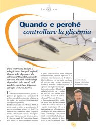 Quando e perchÃ© controllare la glicemia - Modus online
