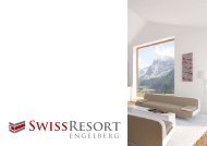 Dokumentation SwissResort Engelberg - SwissResort Immobilien AG