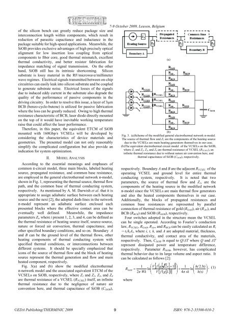 Online proceedings - EDA Publishing Association